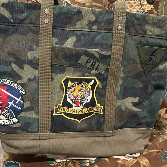 Polo by Ralph Lauren Camouflage Duffel Bag - Picture 2 of 3